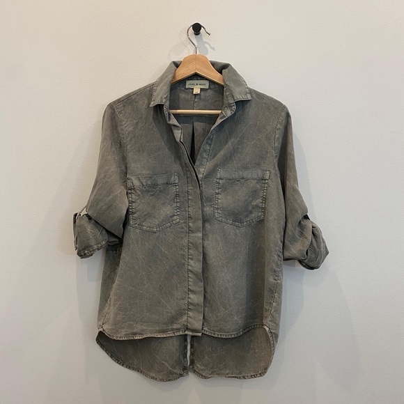 Cloth & Stone Utility Button Down Shirt by @anthropologie - Picture 1 of 3